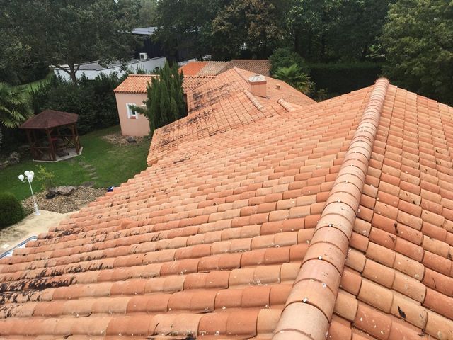 Démoussage du littoral nettoyage toiture et façade à Brétignolles-sur-mer