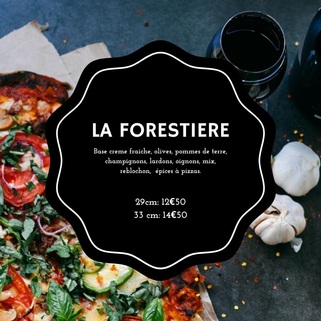 pizza forestiere