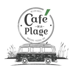 logo cafe de la plage