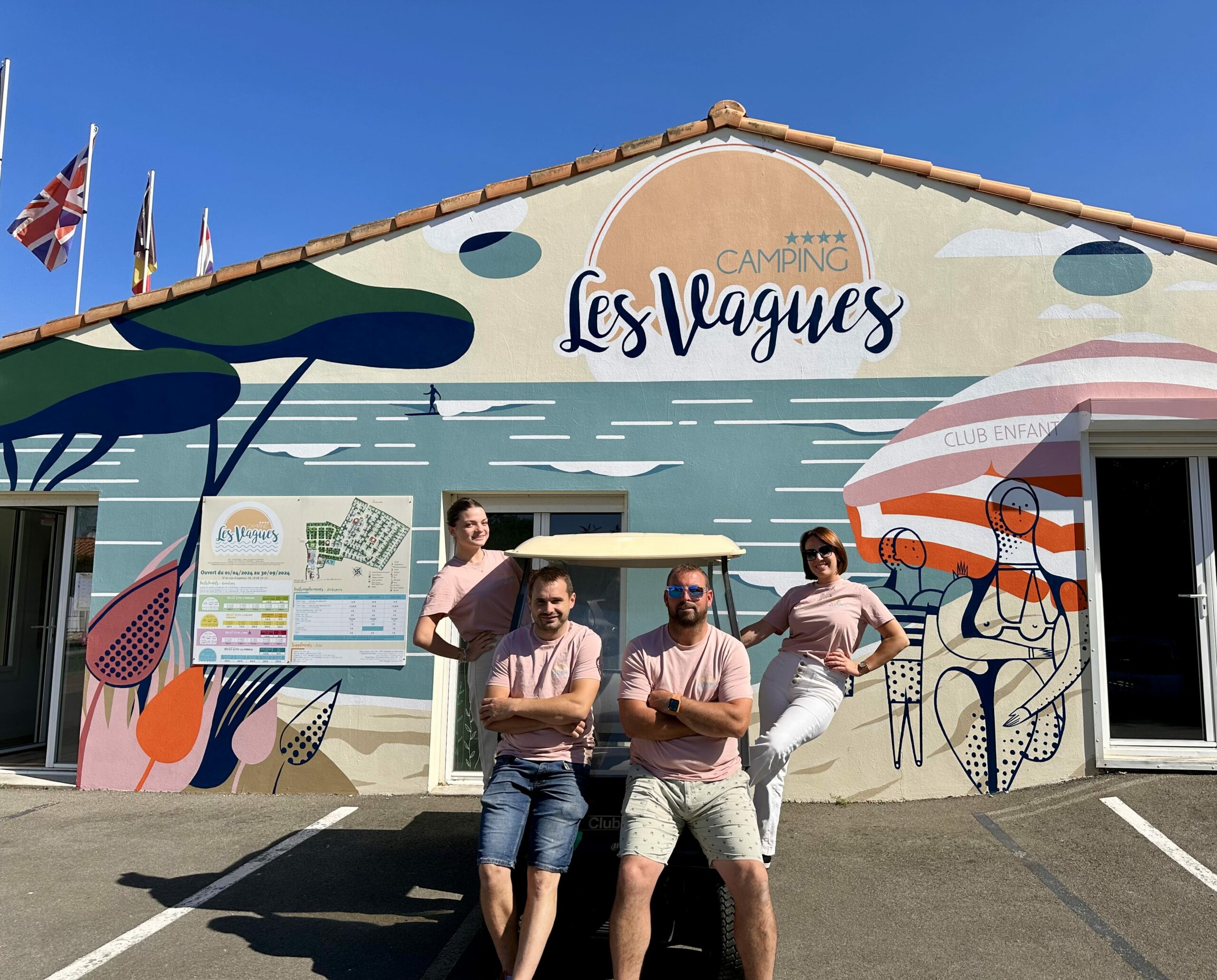 Camping les Vagues Brétignolles-sur-Mer